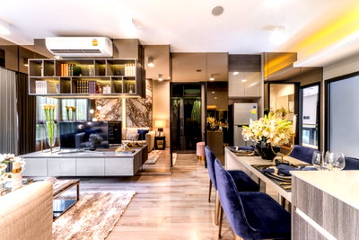 ขายคอนโด : IDEO Rama 9 - Asoke 2 bedrooms, for sale