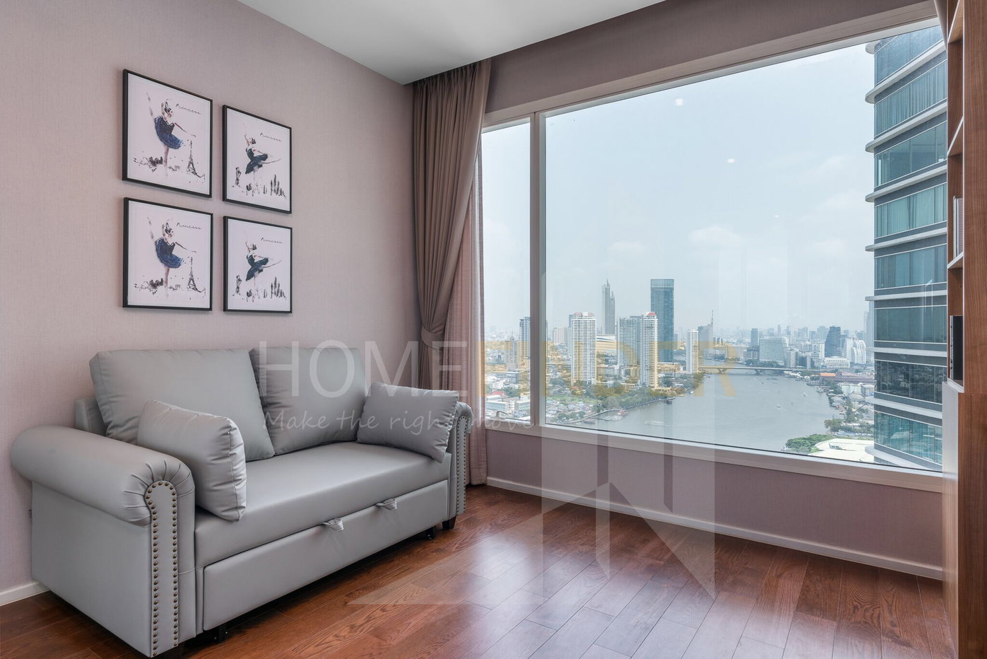 รูป Menam Residences 3 bedrooms, for rent - รูปที่ 8/14