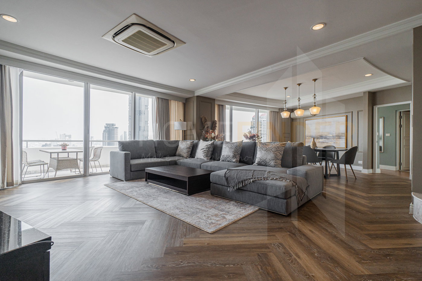 รูป Supakarn Condominium 3 bedrooms, for rent - รูปที่ 1/10