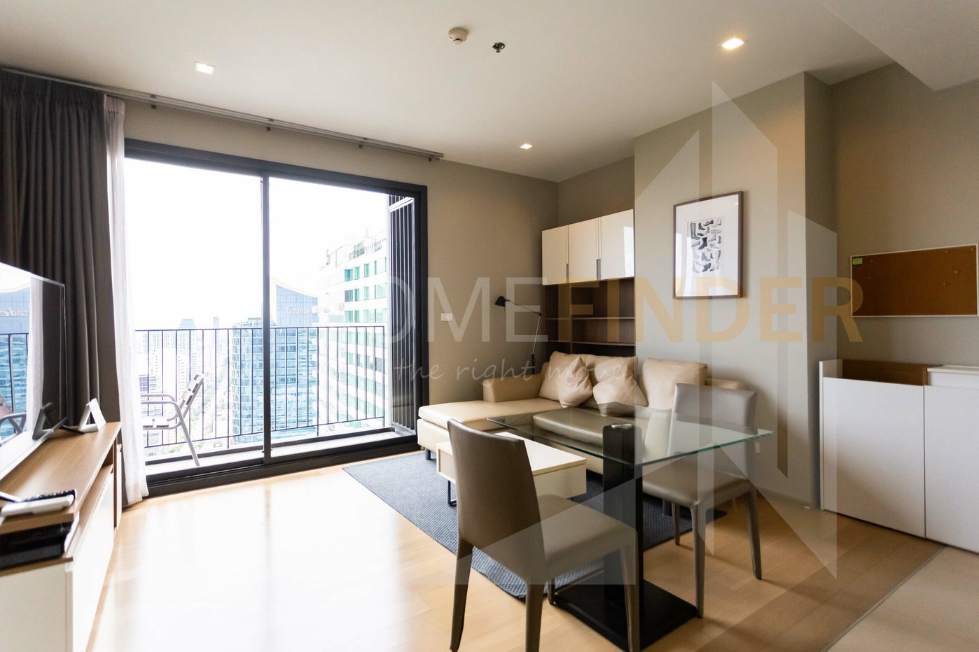 รูป HQ by Sansiri 1 bedroom, for rent - รูปที่ 2/6