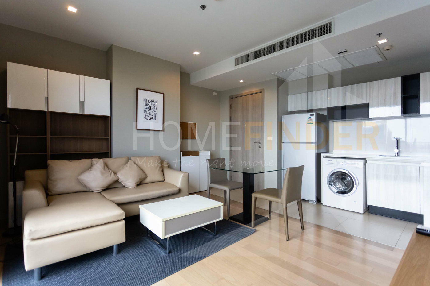รูป HQ by Sansiri 1 bedroom, for rent - รูปที่ 1/6