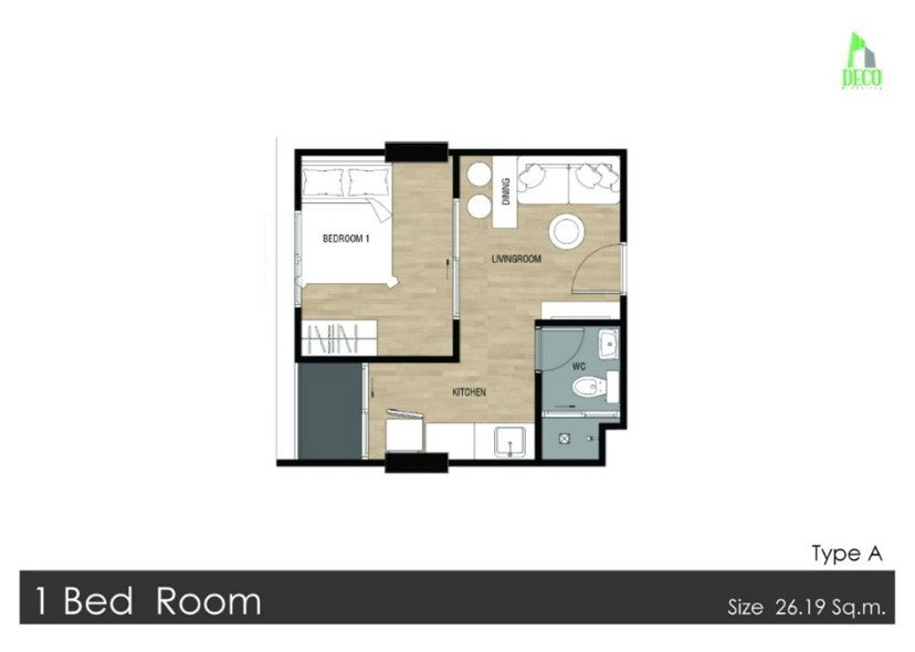 picture Deco condominium floor 5th BTS Bearing view - 9/17