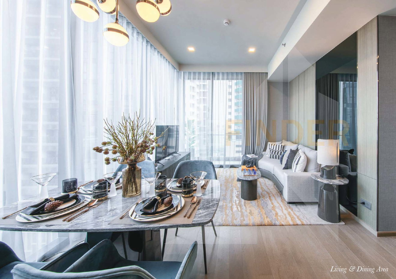 รูป CELES Asoke 2 bedrooms, for sale - รูปที่ 3/16