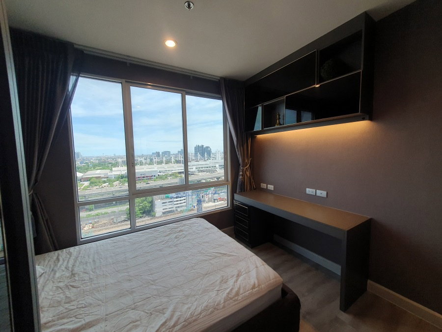 รูป [ให้เช่า] คอนโด The Sky Sukhumvit, 1ห้องนอน ชั้น18 แต่งสวย วิวBITEC ใกล้ BTSอุดมสุข - รูปที่ 8/14