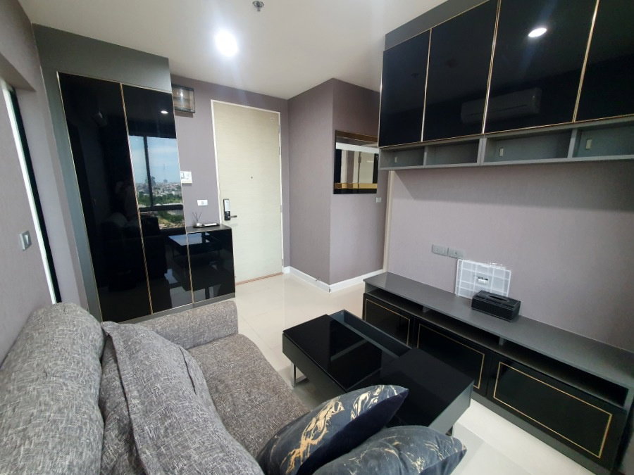 รูป [ให้เช่า] คอนโด The Sky Sukhumvit, 1ห้องนอน ชั้น18 แต่งสวย วิวBITEC ใกล้ BTSอุดมสุข - รูปที่ 4/14
