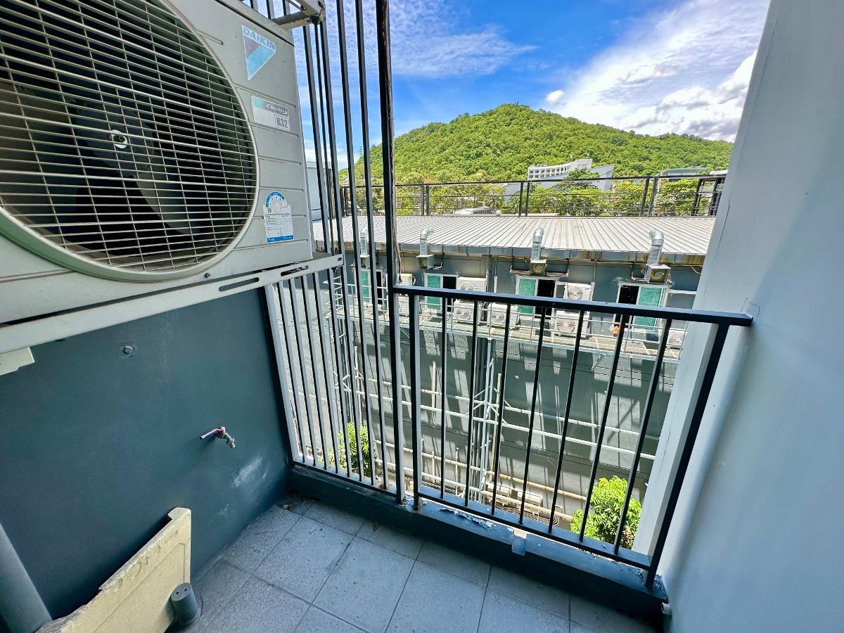 รูป ชั้น 6 ตึก A ✔️วิวเขา ม.เกษตร สวยมาก ✔️ห้องไม่เคยมีคนอยู่ สภาพดีมาก ✔️ราคาดีมาก - รูปที่ 12/16