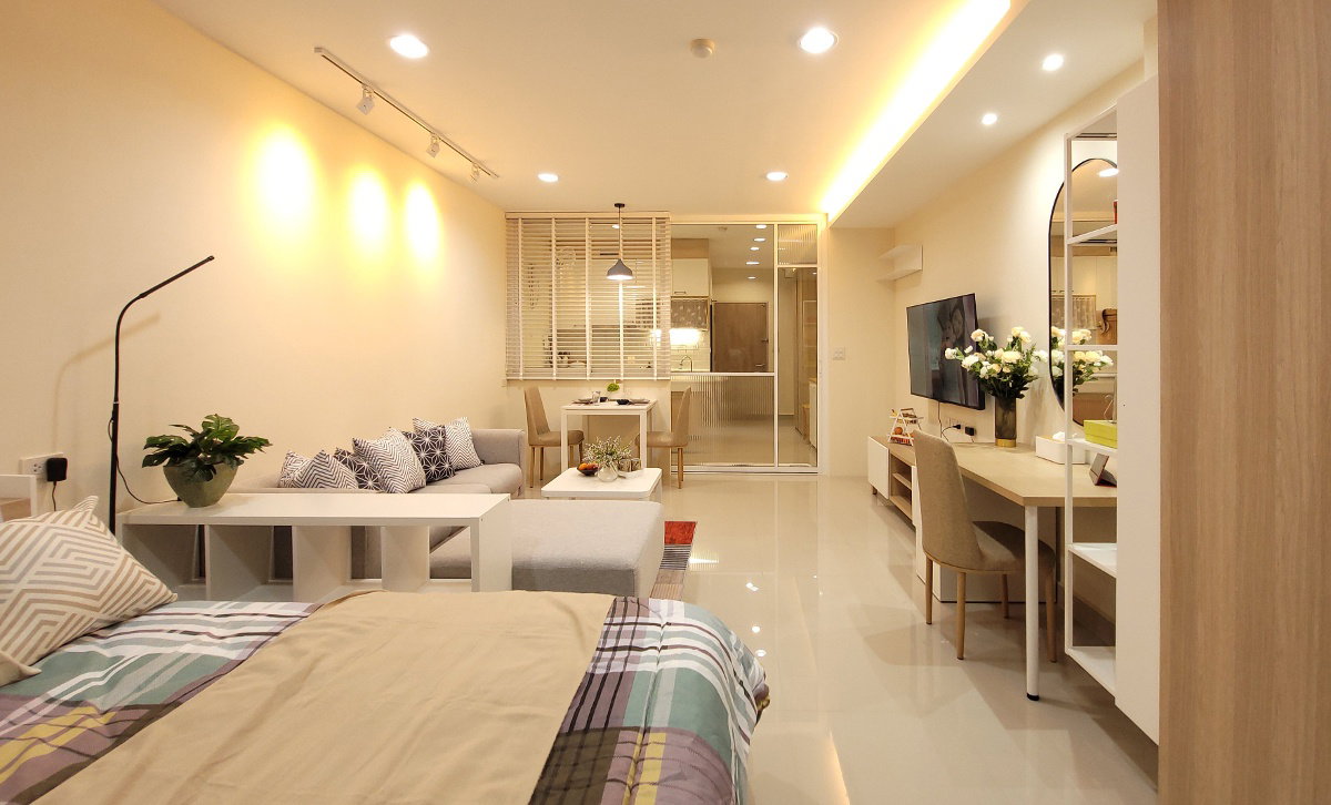 รูป **ให้เช่า** คอนโดเอกไพลินทาวเวอร์ ศรีนครินทร์ 1ห้องนอน ขนาด 47 ตร.ม. - รูปที่ 7/11