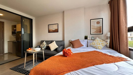 รูปภาพ Condo for rent at The Muve Bangna  Make an appointment to view👉Line: @propertybkk2