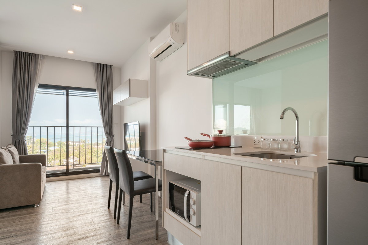 รูป 🔥คอนโดให้เช่า ไนท์บริดจ์ ดิ โอเชี่ยน ศรีราชา One Bedroom 𝑭𝑹𝑬𝑬 𝑾𝒊𝒇𝒊 ห้องสวย แต่งครบ 🔥 ✅รับสัญญาขั้นต่ำ 3 เดือน - รูปที่ 3/20