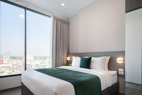 ✅แฮมป์ตัน ศรีราชา One Bedroom Plus 32 ตร.ม. ห้องสวย แต่งครบ (รับสัญญาขั้นต่ำ 1 เดือน )