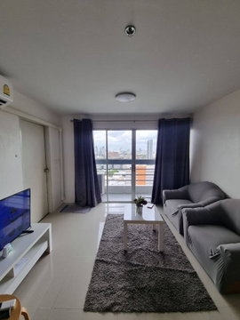 Condo for rent Bangna Residence, 2bedrooms, Fully Furnished, Near BTS Bangna, Line ID: @ppagent