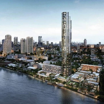 LTH1961 - Four Seasons Private Residences FOR SALE 4 beds 4 baths size 358.40 Sq.M. BTS Saphan Taksin station ONLY 176,691,200 MB