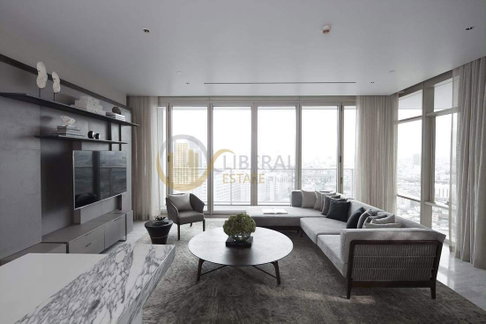 LTH1940 - Four Seasons Private Residences FOR SALE 1 bed 1 bath size 137.13 Sq.M. BTS Saphan Taksin station ONLY 42,098,910 MB