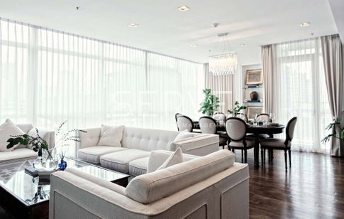 3 ห้องนอน มีอ่าง แต่งสวยสไตล์ Luxury ทำเลดี เดินทางสะดวก ใกล้ BTS เพลินจิต 200 ม. ที่คอนโด Athenee Residence / ให้เช่าคอนโด