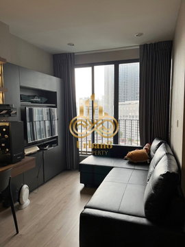 Ideo q chula : 1 bedroom  34.5 sq.m., city view, MRTsamyan 200m. ,Close To Chula / Triamudom.