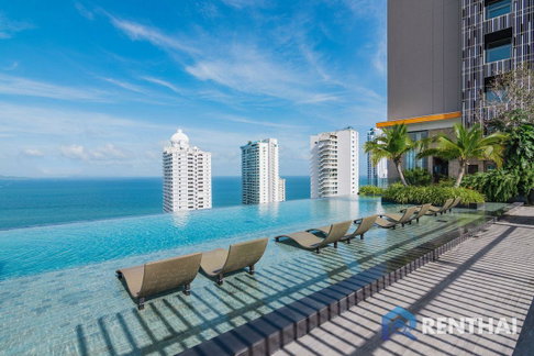The Riviera Wongamat  studio 31 sq.m. Pool view