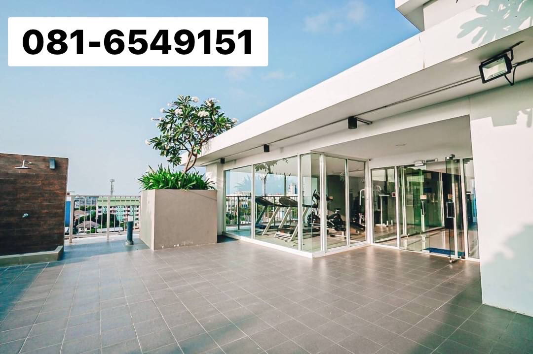 รูป ขายคอนโด เดอะ พาทิโอ บางแสน ห้องใหญ่ ลดพิเศษ 2.99 ล้านบาท ห้องวิวทะเล 081-654-9151 - รูปที่ 7/9