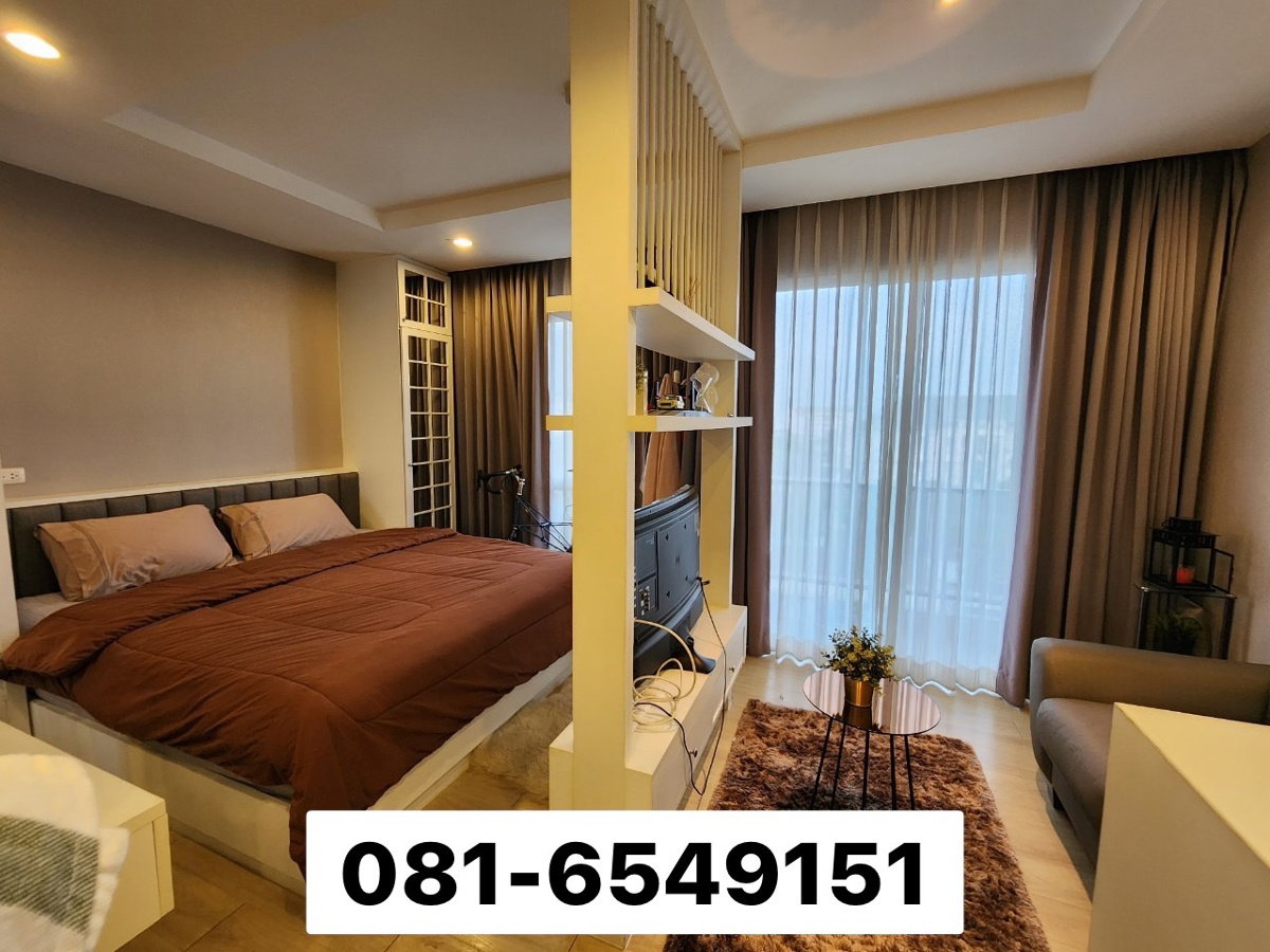 รูป ขายคอนโดวิวทะเล บางแสน The Patio ใกล้มหาวิทยาลัยบูรพา  081-654-9151 - รูปที่ 1/13