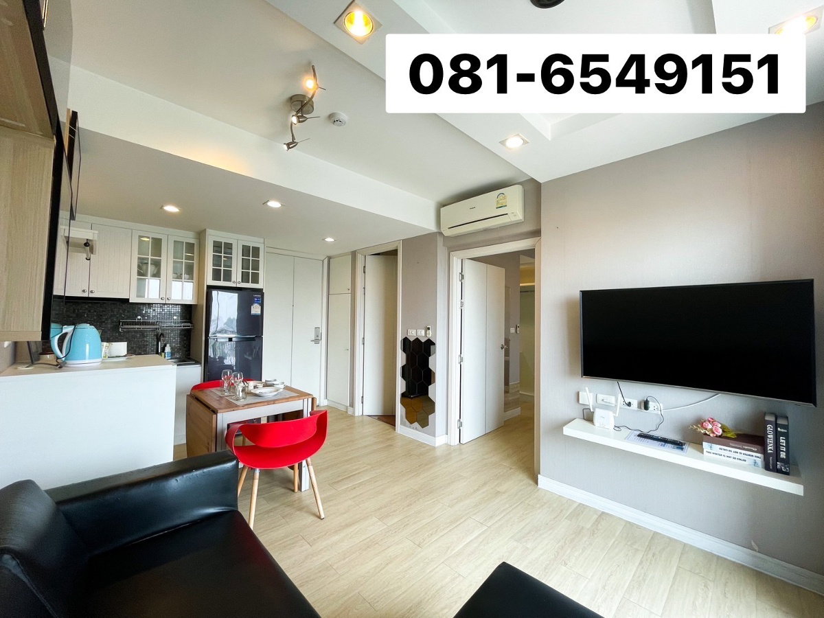 รูป ขายคอนโด เดอะ พาทิโอ บางแสน ห้องใหญ่ ลดพิเศษ 2.99 ล้านบาท ห้องวิวทะเล 081-654-9151 - รูปที่ 5/9