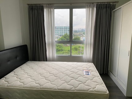 รูปภาพ ให้เช่า ห้องวิวสวน มีเครื่องซักผ้า+ตาข่ายกันนก พร้อมเข้าอยู่ ชั้น 6 ตึก A