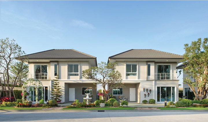 รูปภาพบ้านแฝด