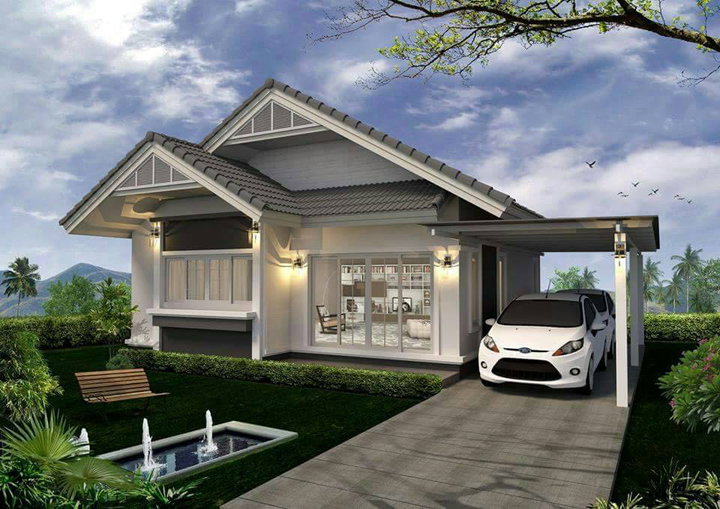 รูปภาพบ้านเดี่ยวชั้นเดียว