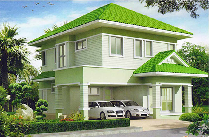 รูปภาพบ้านเดี่ยว 2 ชั้น