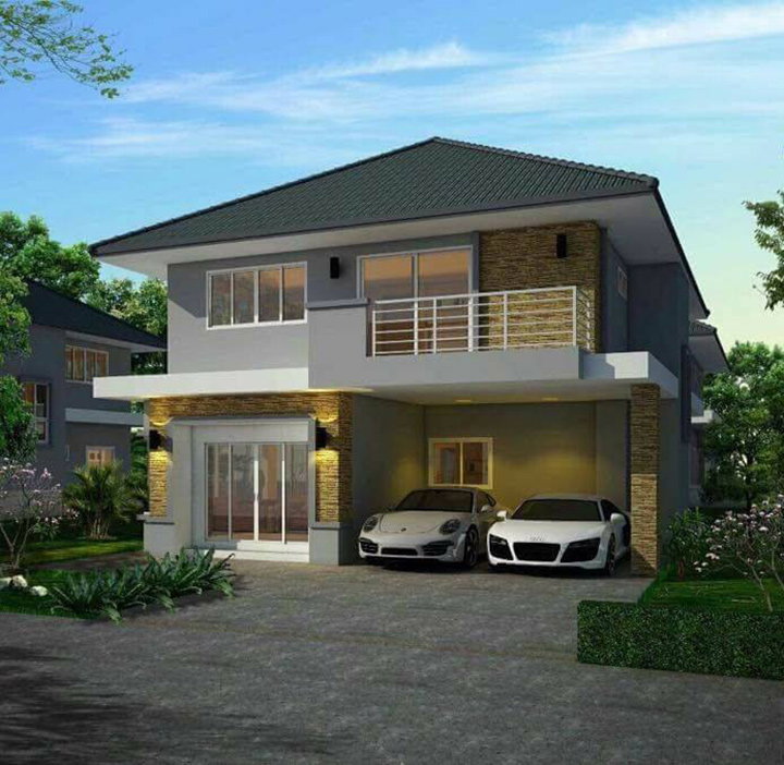 รูปภาพบ้านเดี่ยว 2 ชั้น