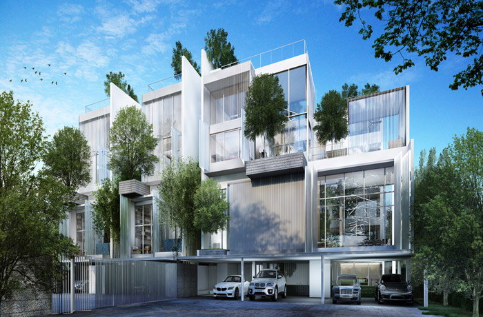 รูปภาพบ้านเดี่ยว 5 ชั้น 