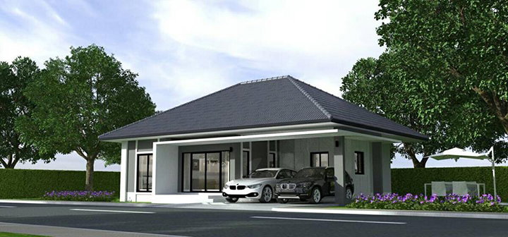 รูปภาพบ้านเดี่ยวชั้นเดียว
