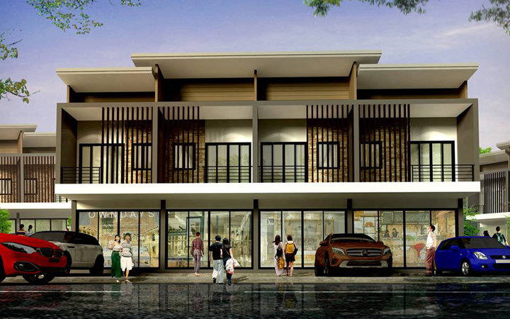 รูปภาพอาคารพาณิชย์