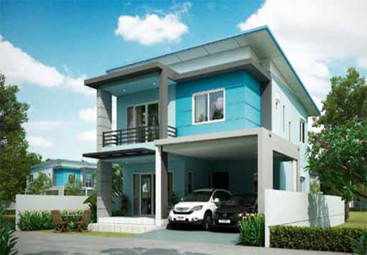 รูปภาพบ้านเดี่ยว 2 ชั้น