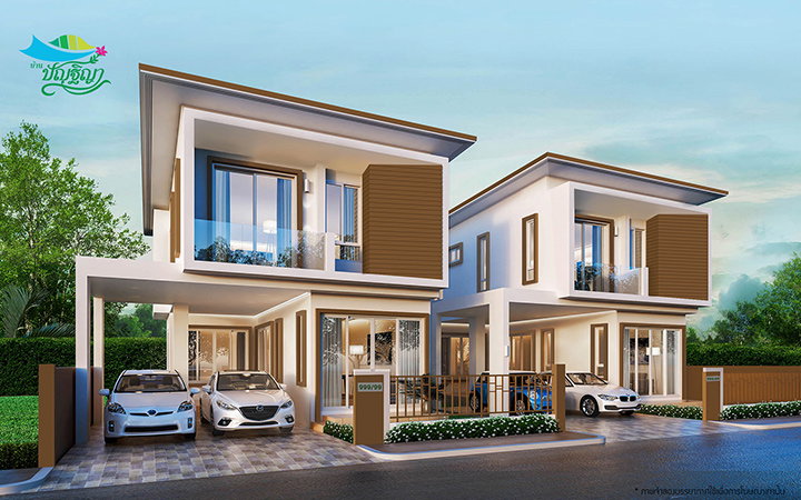 รูปภาพบ้านปัญฐิญา แพรกษา แบบ V.7