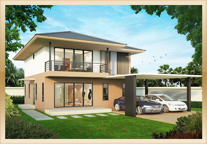 รูปภาพบ้านเดี่ยว 2 ชั้น