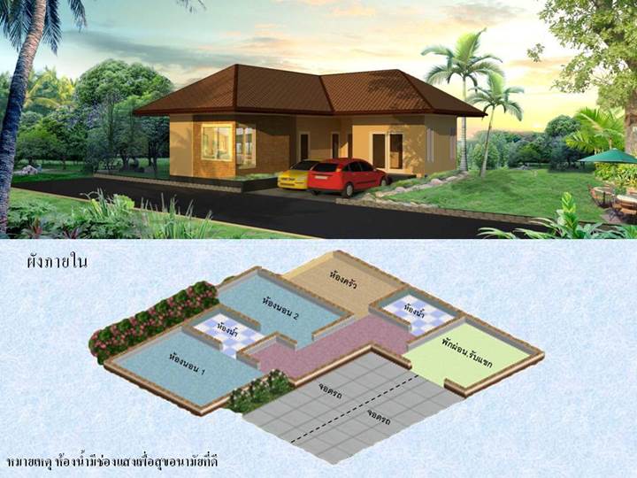 รูปภาพบ้านเดี่ยวชั้นเดียว (1)
