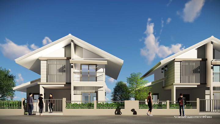รูป Aiyarin Family House by NHA - รูปที่ 1/4