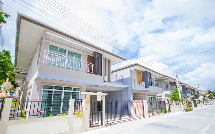 รูปภาพบ้านแฝด 2 ชั้น