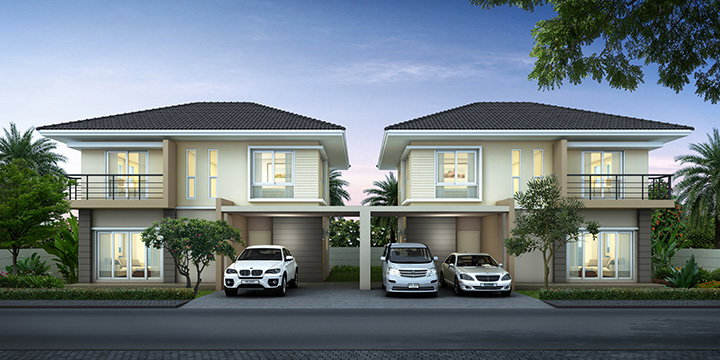 รูปภาพบ้านแฝด