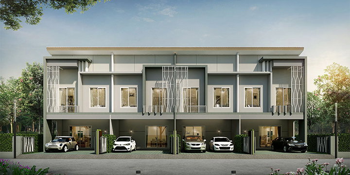 รูปภาพTownhome 130 sq.m.