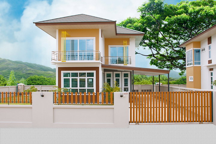 รูปภาพบ้านเดี่ยว 2 ชั้น