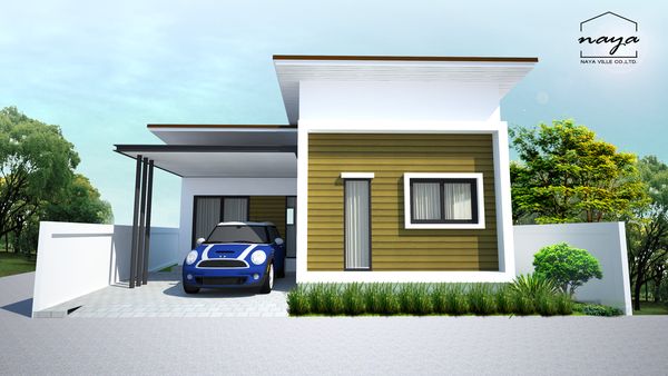 รูปภาพบ้านเดี่ยวชั้นเดียว