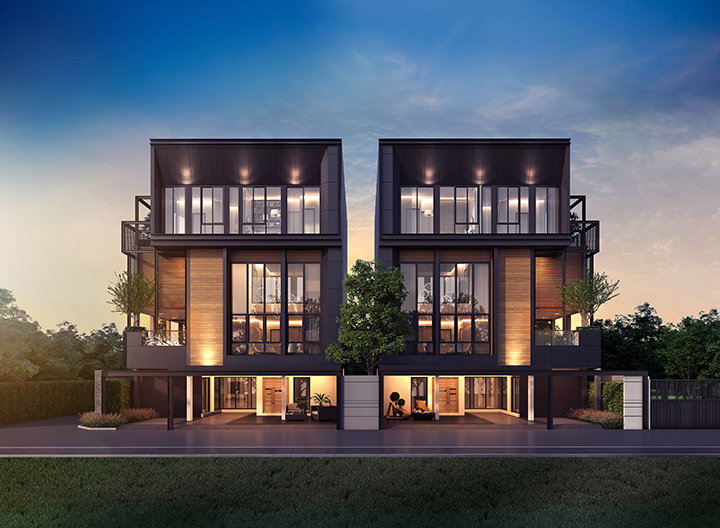 รูปภาพบ้านเดี่ยว 4 ชั้น