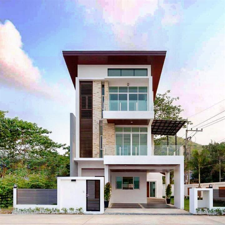 รูปภาพบ้านเดี่ยว 3 ชั้น