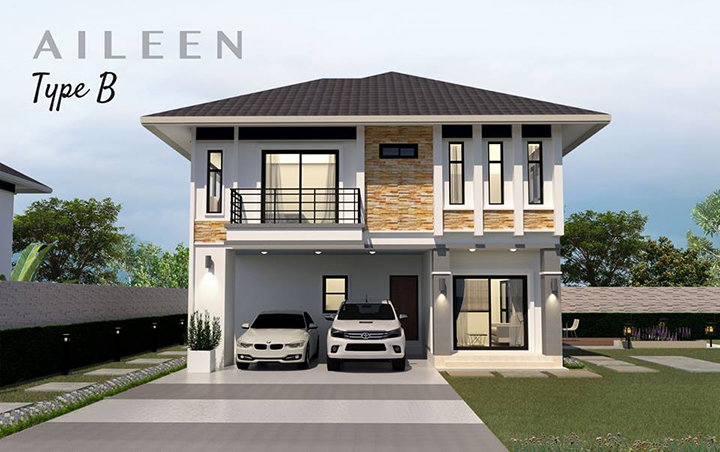รูปภาพบ้านเดี่ยวสองชั้น