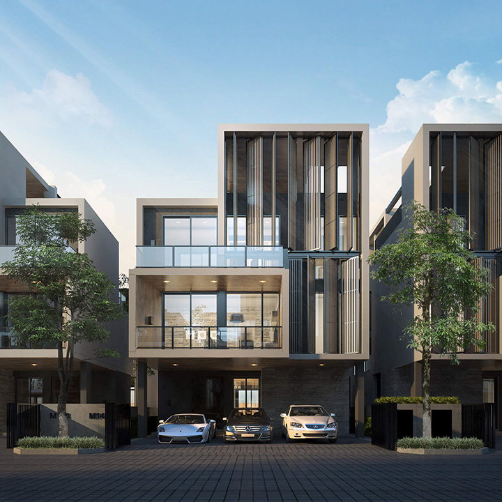 รูปภาพบ้านเดี่ยว 3 ชั้น