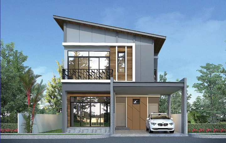 รูปภาพบ้านเดี่ยว 2 ชั้น