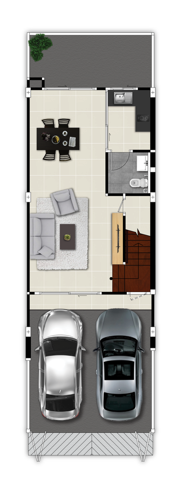 TOWN HOME 3-STOREY