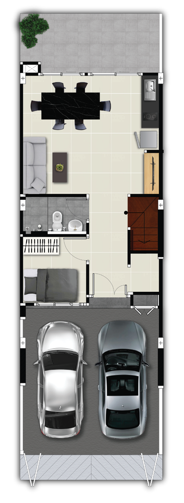 TOWN HOME 3.5-STOREY