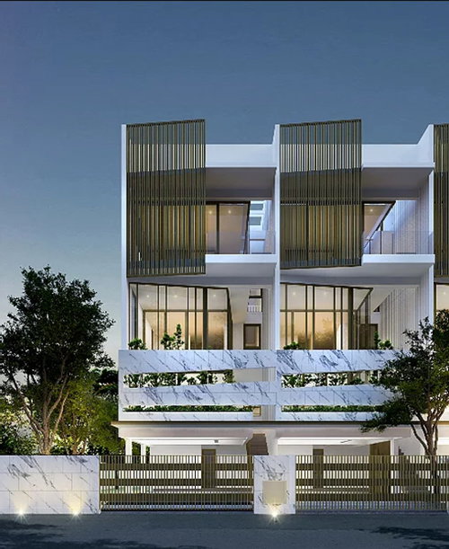 รูปภาพบ้านหรู 4 ชั้น