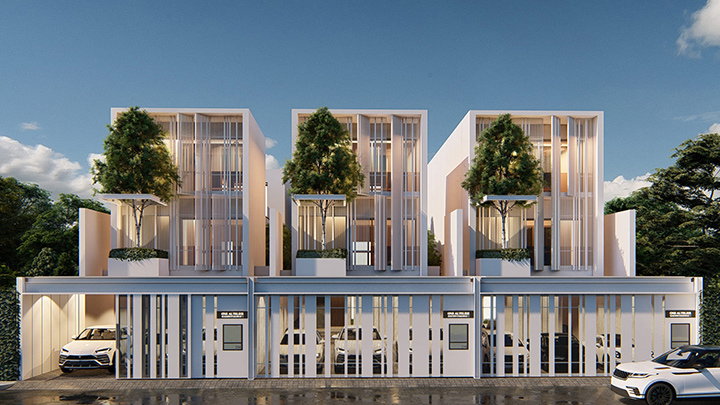 รูปภาพบ้านเดี่ยว 3 ชั้น
